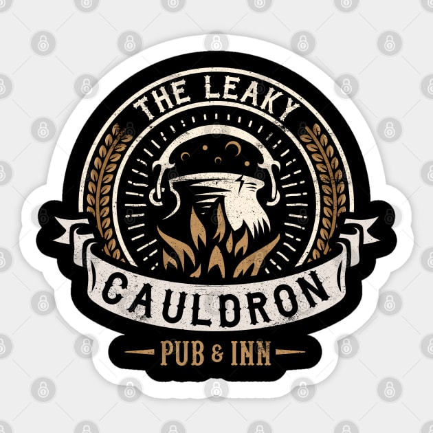 The Leaky Cauldron Pub & Inn Sticker by wookiemike
